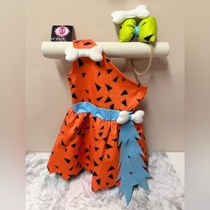 Orange and Blue Kids Costume Dress